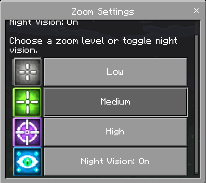 Improved Zoom – Player Controlled Zoom System (Achievement Friendly) screenshot