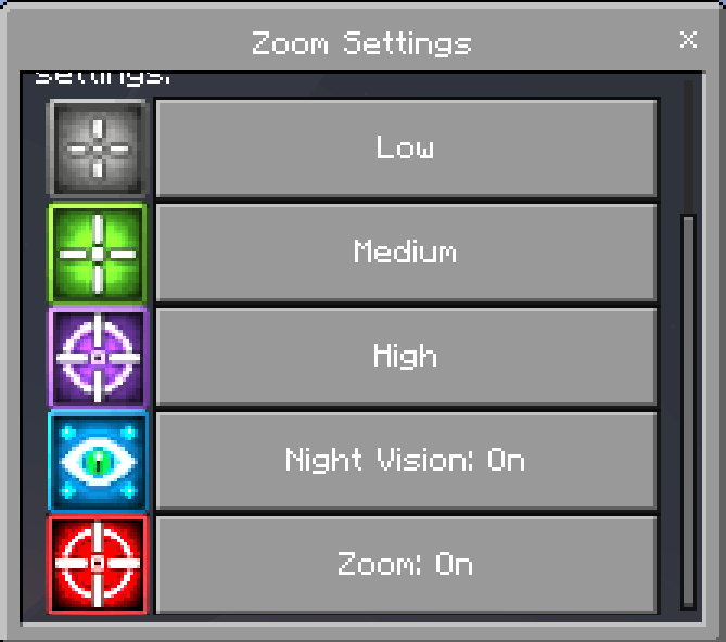 Improved Zoom – Player Controlled Zoom System (Achievement Friendly) screenshot