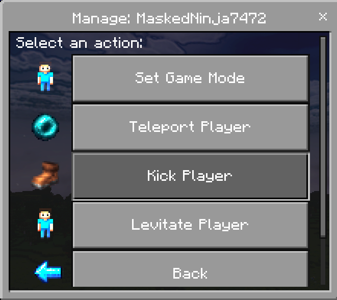 Administrator Control Panel - Achievement Friendly screenshot